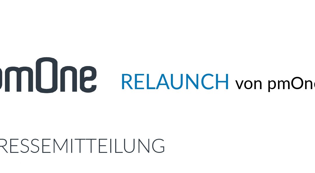 03.06.2019 | Relaunch von pmOne – Ausrichtung auf datengetriebene Unternehmen