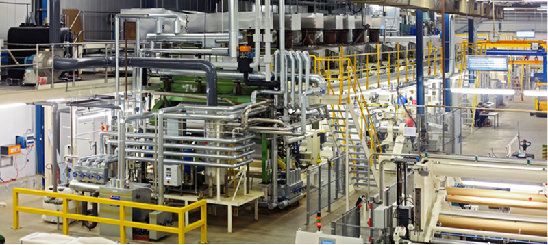 Bild der Produktion bei Mondi