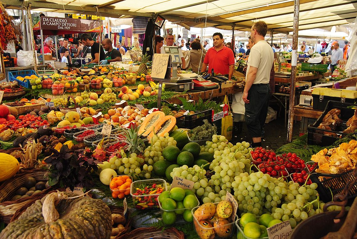 Foto Obst-und Gemüsemarkt