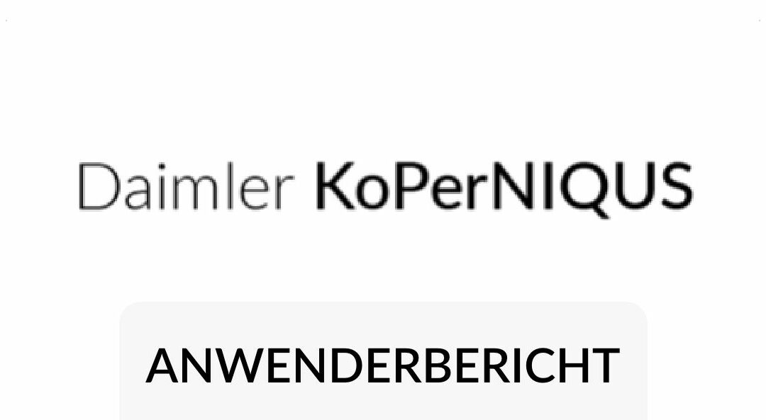 Mercedes Benz AG – Intelligente Werkssteuerung