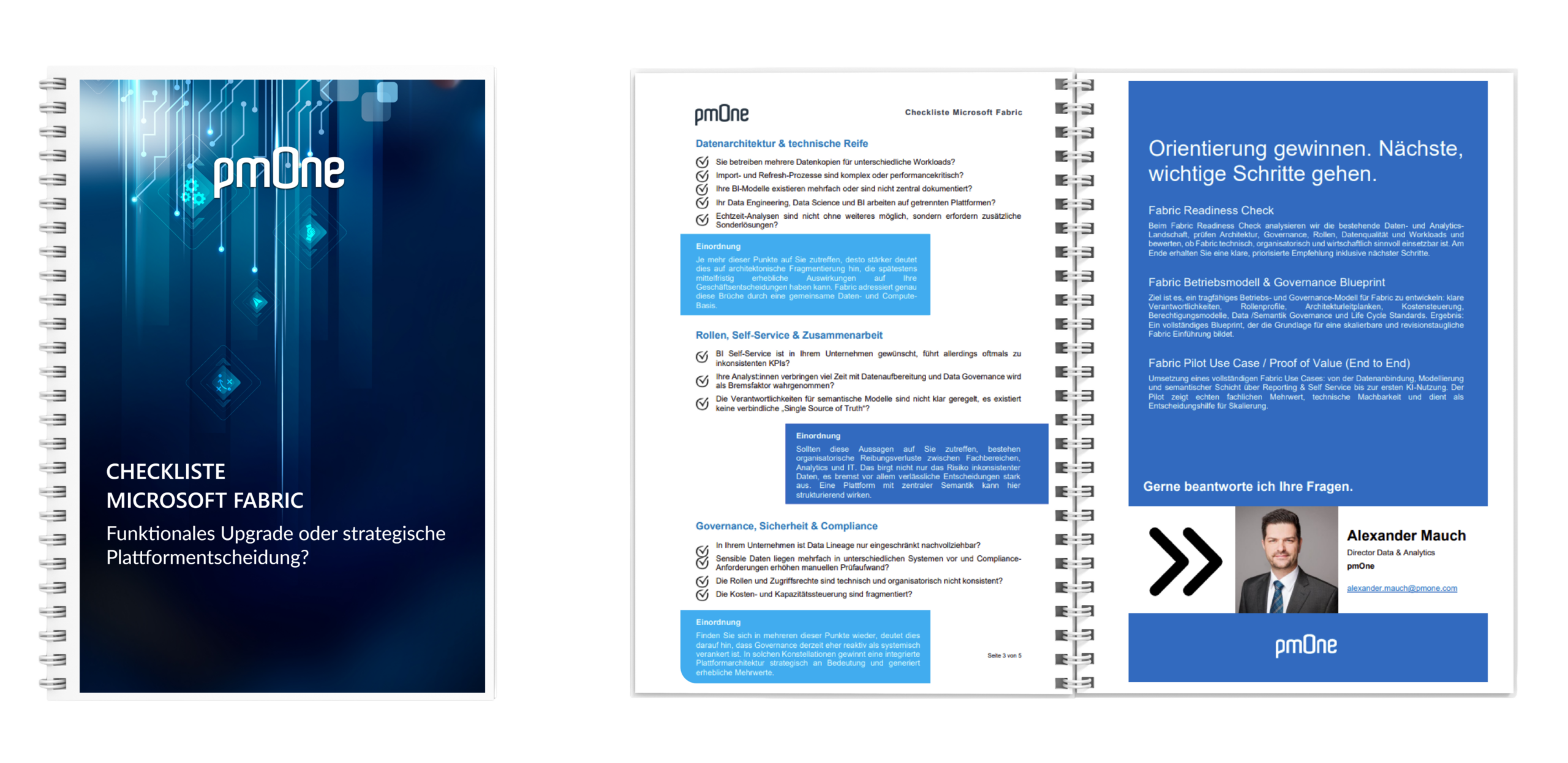 Bild vom Whitepaper Fabric Checkliste